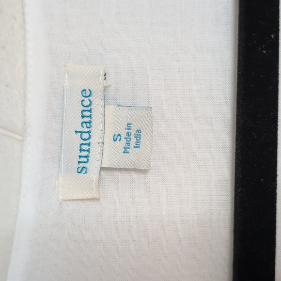 Sundance Sahara White Embroidered Boho Sundress Size Small - Picture 12 of 14
